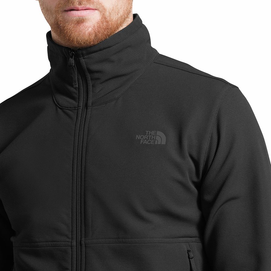 north face men's tekno ridge full zip