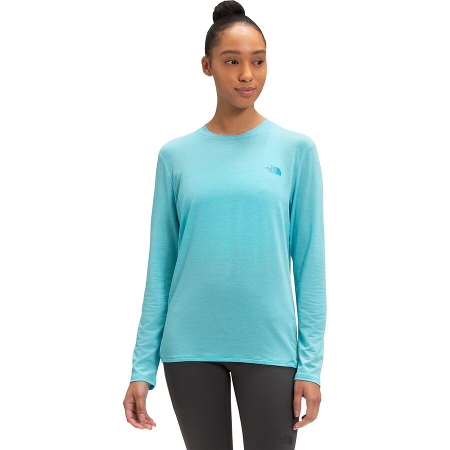 the north face long sleeve t shirt womens