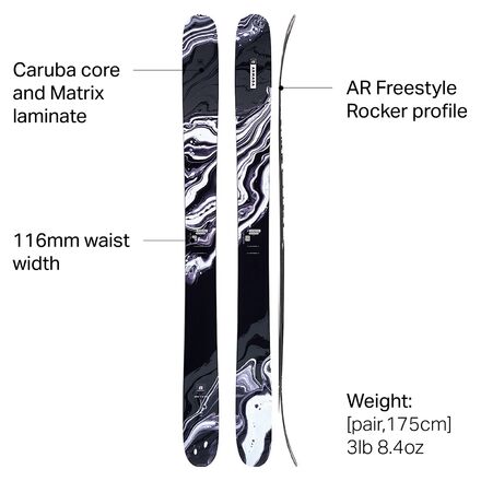 Armada ARW 116 VJJ UL Ski 2022 Women s Ski