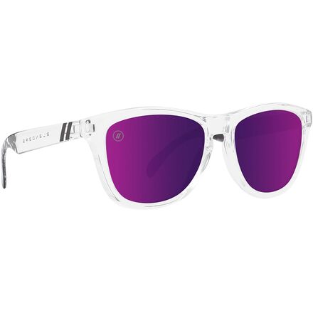 Men's Purple Lens Metal Frame Hexagonal Sunglasses | boohoo