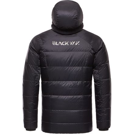 Black yak down top jacket