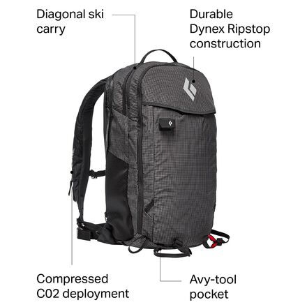 Black Diamond Jetforce UL 26L Backpack Ski