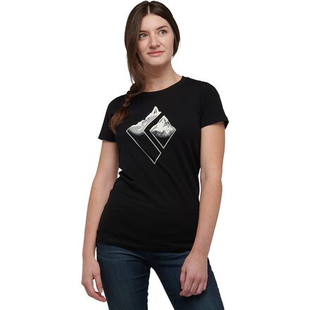 Black Diamond Mountain Logo T-Shirt - Women's - Women