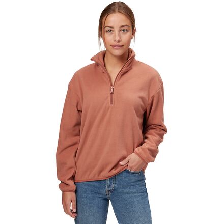 Women's half cheap zip pullover sweatshirt