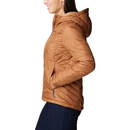 Columbia Women's Heavenly Hooded Jacket, Camel Brown, XX-Large : :  Clothing, Shoes & Accessories