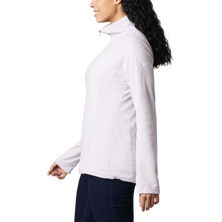 Columbia Women's Glacial IV Half Zip Fleece, Soft Fleece with Classic Fit,  Blossom Pink, 3X Plus