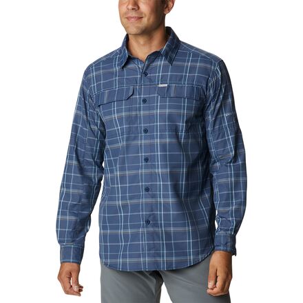 Men's Silver Ridge™ Utility Lite Plaid Long Sleeve Shirt