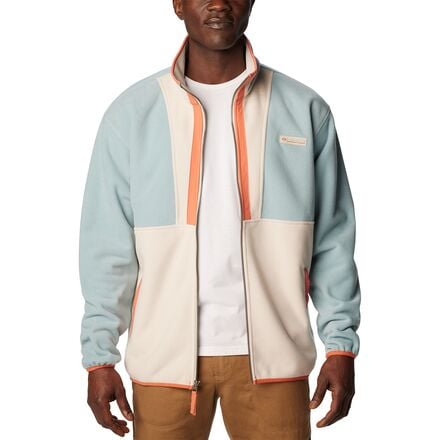 Columbia blue fleece jacket on sale