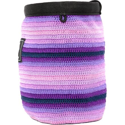 Evolv Knit Chalk Bag (Mako) With Belt New 10-4