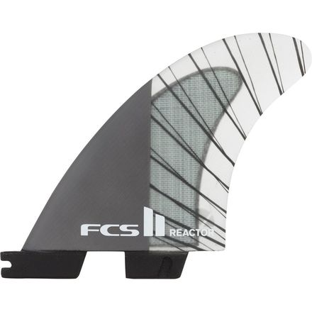 FCS II Reactor Performance Core Carbon Tri Surfboard Fins - Surf