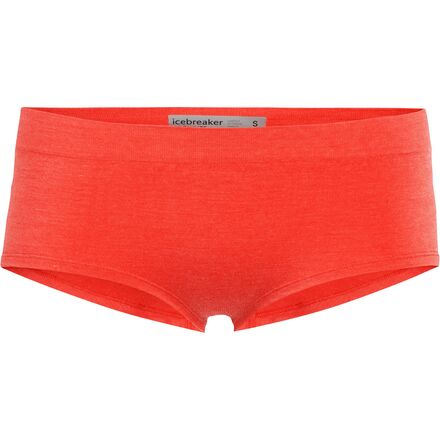 Icebreaker Anatomica Seamless Sport Bra Red –