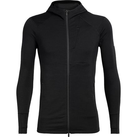 Icebreaker Merino Women's Quantum Hybrid Long Sleeve Full-Zip Hooded Jacket