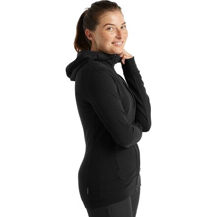 Women's Merino Quantum III Long Sleeve Zip Hoodie