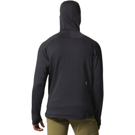 Mountain Hardwear Polartec Power Grid Full-Zip Hoodie - Men's - Men