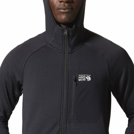 Mountain Hardwear Polartec Power Grid Full-Zip Hoodie - Men's - Men