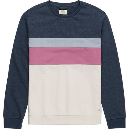 Color block hotsell crewneck sweatshirt