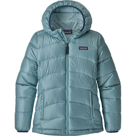 Patagonia Hi Loft Down Sweater Hooded Jacket Girls Kids