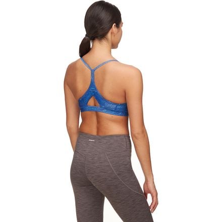 Patagonia CROSS BETA BRA - Light support sports bra - steam blue