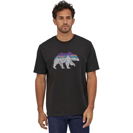 Patagonia men's graphic hot sale tech fish tee