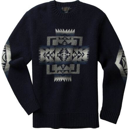 Lambswool Crew Neck Sweater Mens