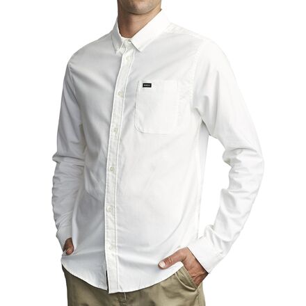 RVCA Butter Bean Long Sleeve Button-Up Shirt in stock at SPoT