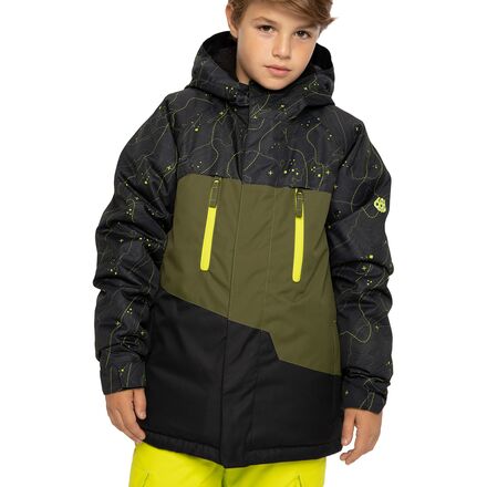 Biting giacca sci bambino LOEN-PRO sq-lime – Samsport