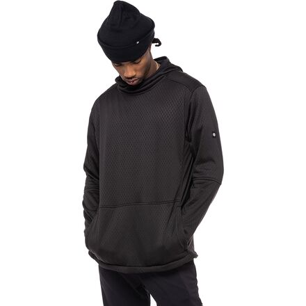 686 mission discount grid fleece hoodie