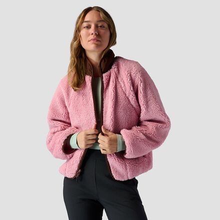 Stoic long pile fleece on sale jacket