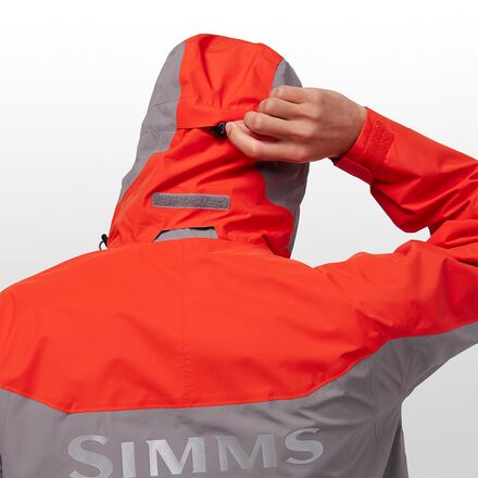 Simms WindStopper DL Jacket - Simms Orange - The Fly Shack Fly Fishing