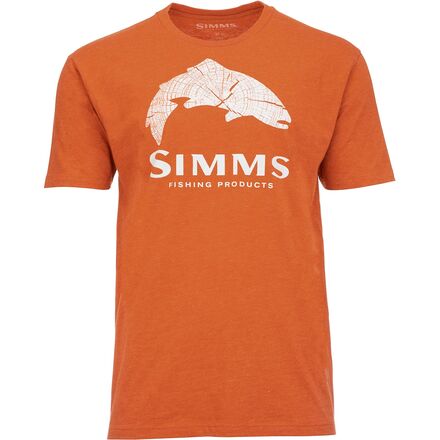 Simms Wood Trout Fill T-Shirt - Men's - Men