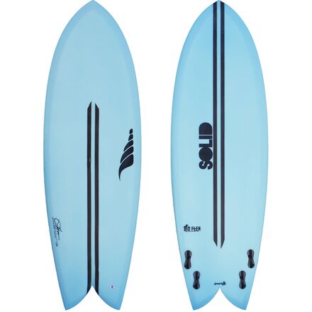 Solid Surfboards The Throwback Fish Surfboard - Surf