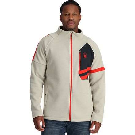 SpyderGray Mid online Weight Stryke Fleece Mens