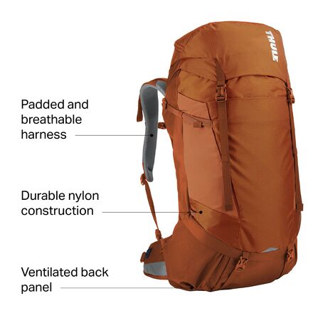 Thule Capstone 50L Backpack Hike Camp