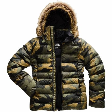 The North Face Gotham Down hotsell Parka Green Fur Camo