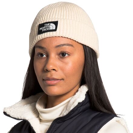 Buy The North Face Ultra Warm Beanie Unisex Hat Bleached Sand/TNF