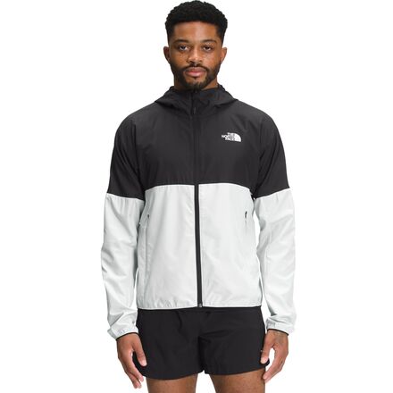 The North Face Cyclone Zip-Up All Over Print Wind Hoodie in Black and White