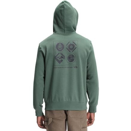 The north face men's bottle source pullover sales hoodie