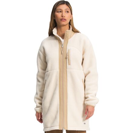 north face khaki coat womens