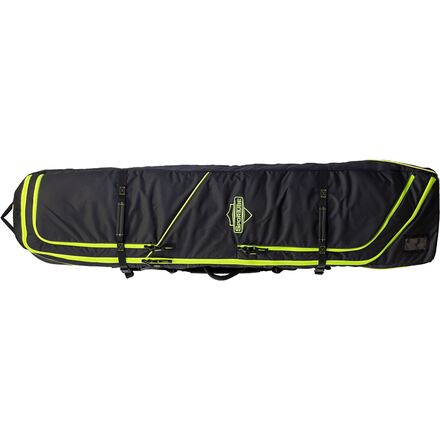 High shops sierra deluxe wheeled double ski bag