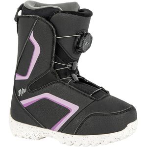 purple snowboard boots