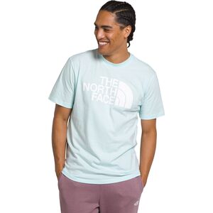 light blue north face t shirt