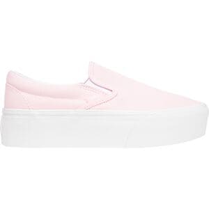 Vans Classic Slip-On Stackform Shoes - White - 8.5